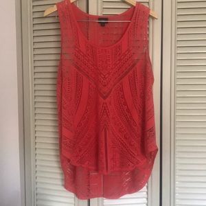Coral Mossimo tank top
